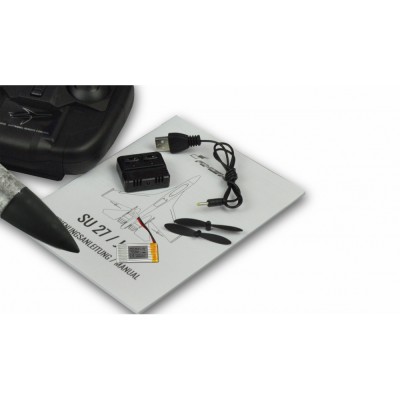 Amewi RC letadlo SU-27 6G Gyro RTF sada