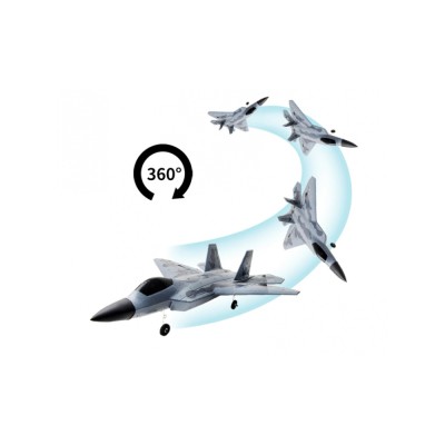 FX RC Stíhačka Lockheed Martin/Boeing F-22 6G Gyro