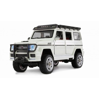 Amewi RC auto BRX24 Metal Scale Crawler 4WD 1:24 bílá