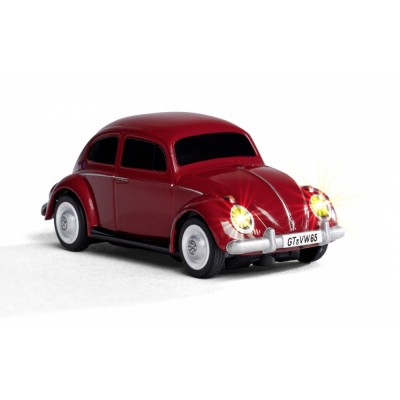 Carson RC auto Volkswagen Beetle 1:87 červená