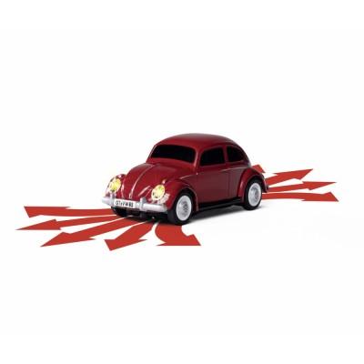 Carson RC auto Volkswagen Beetle 1:87 červená