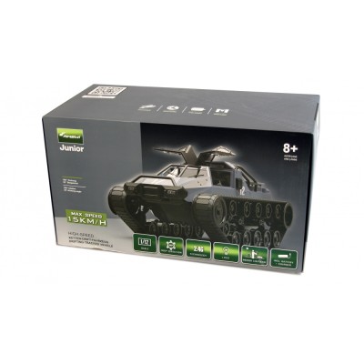 Amewi RC pásové vozidlo Military police 1:12 šedá RTR sada