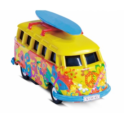 Carson RC VW T1 Bus Flower Power 1:87 RTR