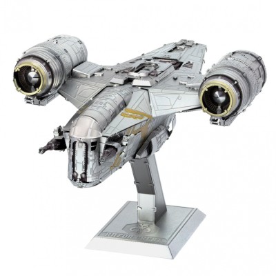 Metal Earth Luxusní ocelová stavebnice Star Wars Mandalorian - Razor Crest