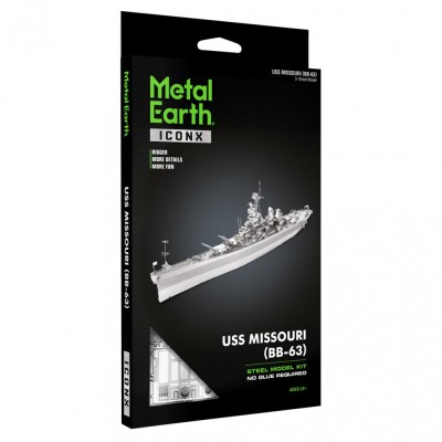 Metal Earth Luxusní ocelová stavebnice USS Missouri