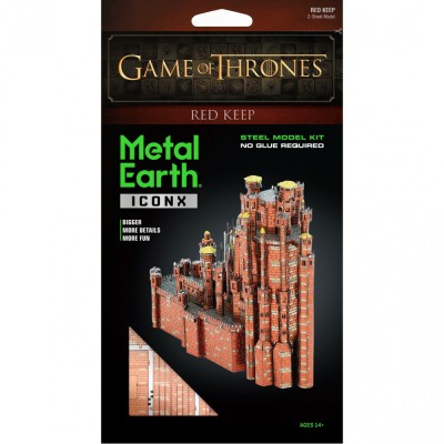 Metal Earth Luxusní ocelová stavebnice Game of Thrones - Red Keep