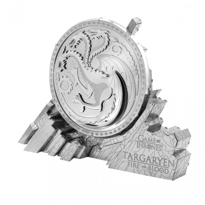 Metal Earth Luxusní ocelová stavebnice Game of Thrones - Targaryen Sigil