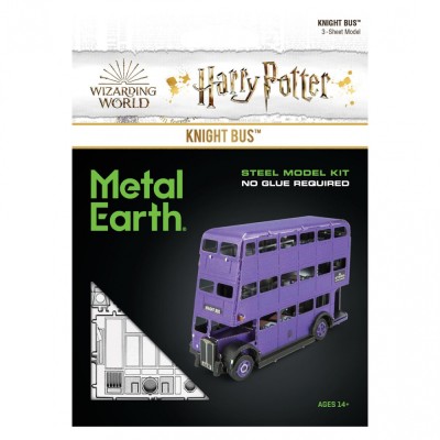 Metal Earth Luxusní ocelová stavebnice Harry Potter - Knight Bus
