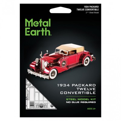 Metal Earth Luxusní ocelová stavebnice 1934 Packard Twelve Convertible