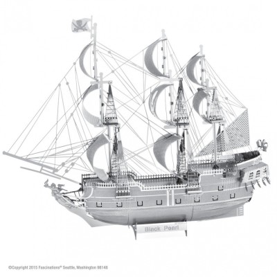 Metal Earth Luxusní ocelová stavebnice Black Pearl