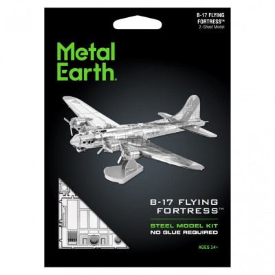 Metal Earth Luxusní ocelová stavebnice B-17 Flying Fortress