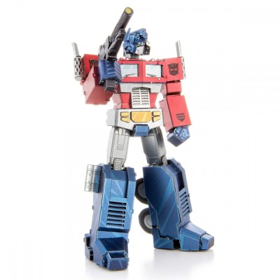 Metal Earth Luxusní ocelová stavebnice Transformers Optimus Prime