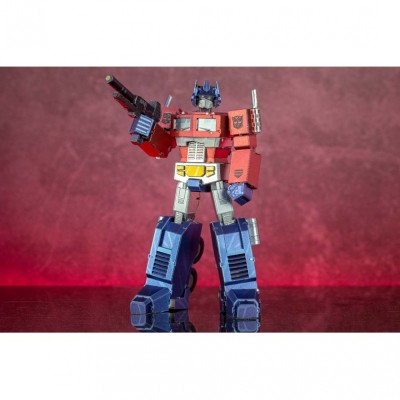 Metal Earth Luxusní ocelová stavebnice Transformers Optimus Prime