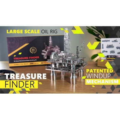 Metal Time Luxusní ocelová stavebnice Treasure Finder
