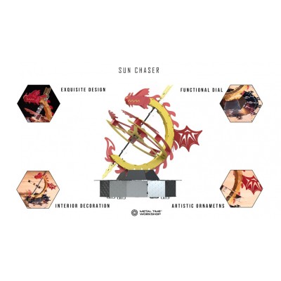 Metal Time Luxusní ocelová stavebnice Sun Chaser