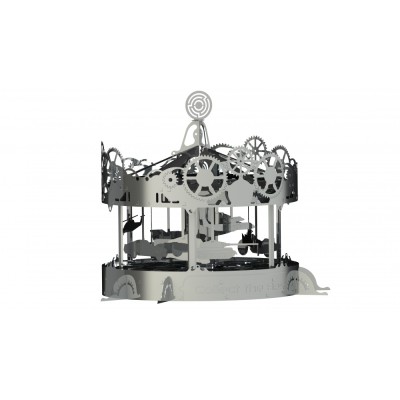 Metal Time Luxusní ocelová stavebnice Riding the best Carousel