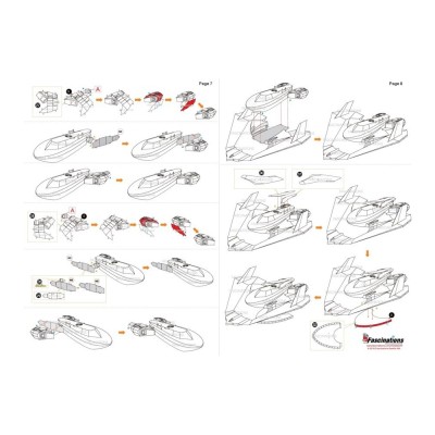 Metal Earth Luxusní ocelová stavebnice Batman vs Superman Batwing