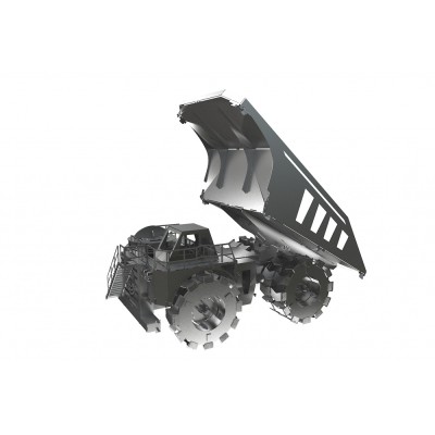 Metal Time Luxusní ocelová stavebnice Důlní vůz Quarry Transporter