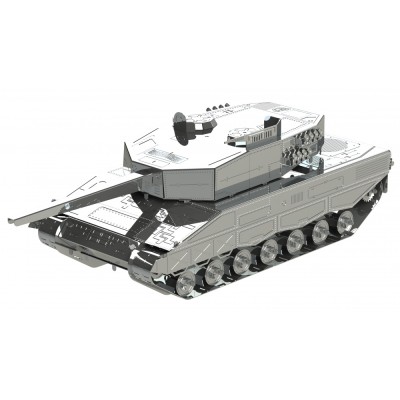 Metal Time Luxusní ocelová stavebnice tank Leopard 2