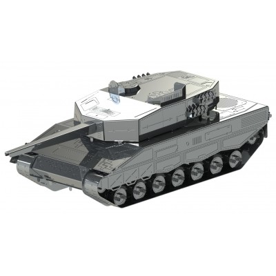 Metal Time Luxusní ocelová stavebnice tank Leopard 2