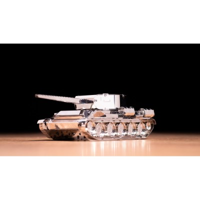 Metal Time Luxusní ocelová stavebnice tank T-44