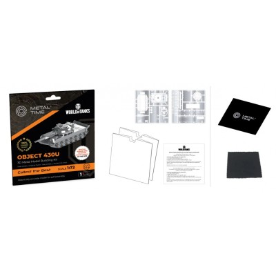 Metal Time Luxusní ocelová stavebnice tank Object 430U