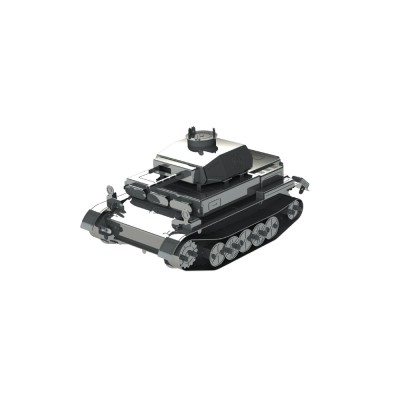 Metal Time Luxusní ocelová stavebnice tank Pz.Kpfw. II Ausf.G