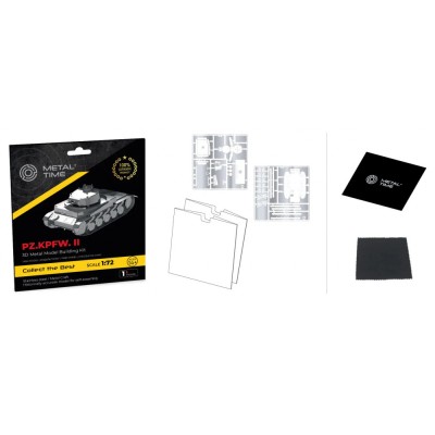 Metal Time Luxusní ocelová stavebnice tank Pz.Kpfw. II