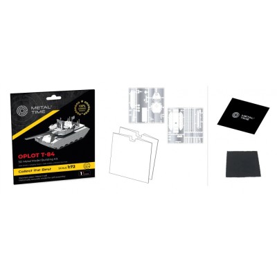 Metal Time Luxusní ocelová stavebnice tank Oplot T-84