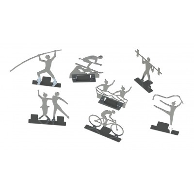 Metal Time Luxusní ocelová stavebnice 99 olympijských sportů