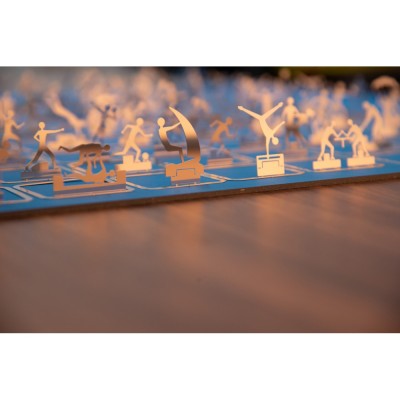 Metal Time Luxusní ocelová stavebnice 99 olympijských sportů