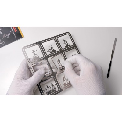 Metal Time Luxusní ocelová stavebnice 99 olympijských sportů