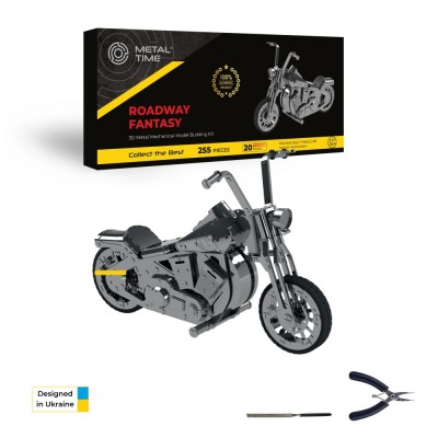 Metal Time Luxusní ocelová stavebnice Roadway Fantasy