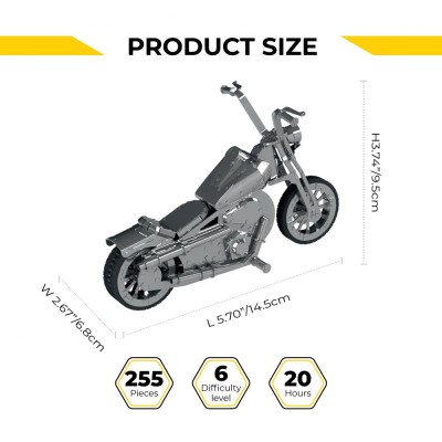 Metal Time Luxusní ocelová stavebnice Roadway Fantasy