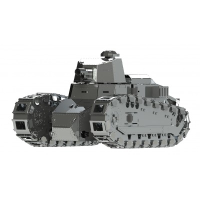 Metal Time Luxusní ocelová stavebnice Nimble Fighter