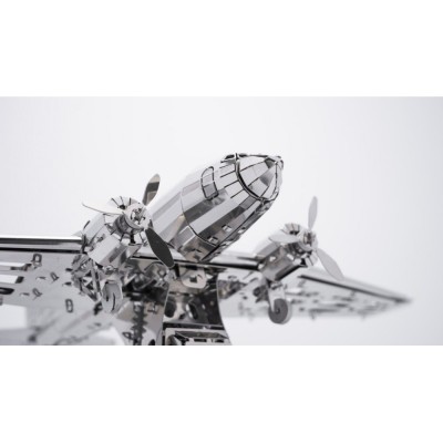 Metal Time Luxusní ocelová stavebnice Remerkable Douglas DC-3