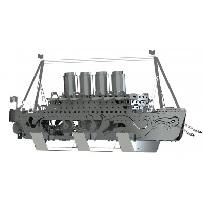 Metal Time Luxusní ocelová stavebnice Lost at Sea