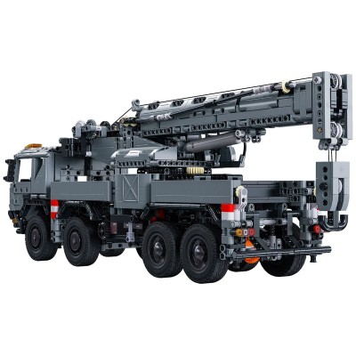 RC Master vojenský autojeřáb - Stavebnice z kostek
