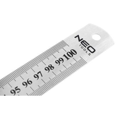 Měřítko ocel.1000mm NEO šíře 28mm, síla 1mm