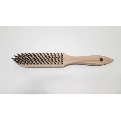 Kartáč ocel 5 řadý dřevo MAKO