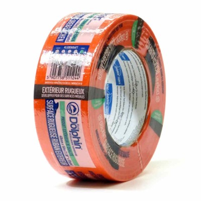 Páska fasádní 48mm/50m na hrubé povrchy oranžová