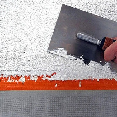 Páska fasádní 48mm/50m na hrubé povrchy oranžová