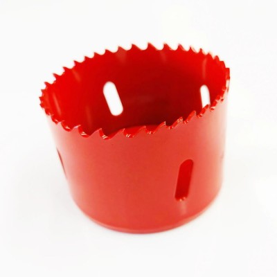 Vrtací korunka 65 MPS HSS bi-metal červená variable