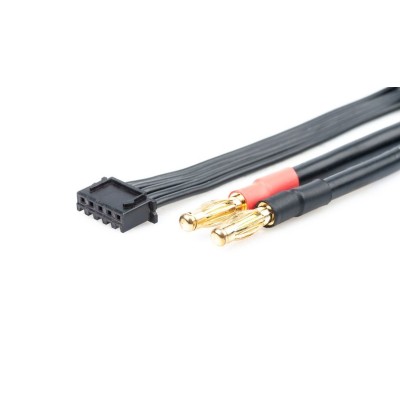 Nabíjecí kabel 60cm 2x2S LiPo HARDCASE z G4 na P4/5 včetně balančního konekt. XH