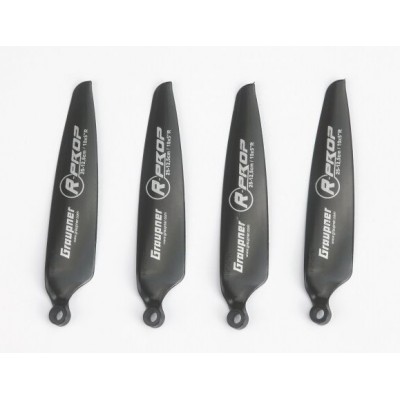 RADIUS Prop 25x12cm/10x5 náhradní sklopné vrtule (4ks.) - pravotočivé