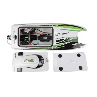 Amewi RC katamarán Arrow Brushless RTR sada, zelený