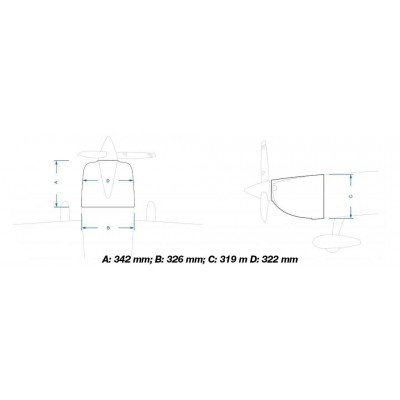 103" Extra NG 2630mm 120cc Zeleno-Černá