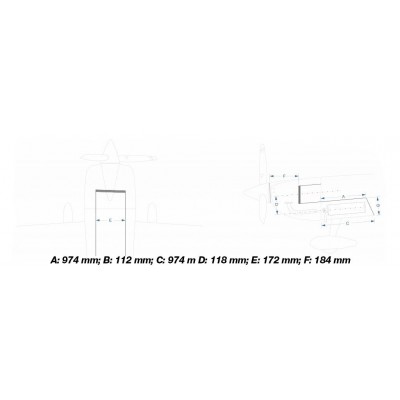 103" Extra NG 2630mm 120cc Zeleno-Černá