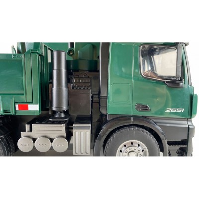 Amewi RC auto Mercedes-Benz, 2xdrapák, sklápění, LED, proporcionální RTR sada.