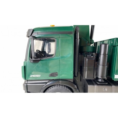 Amewi RC auto Mercedes-Benz, 2xdrapák, sklápění, LED, proporcionální RTR sada.